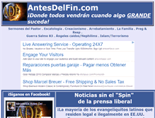 Tablet Screenshot of antesdelfin.com